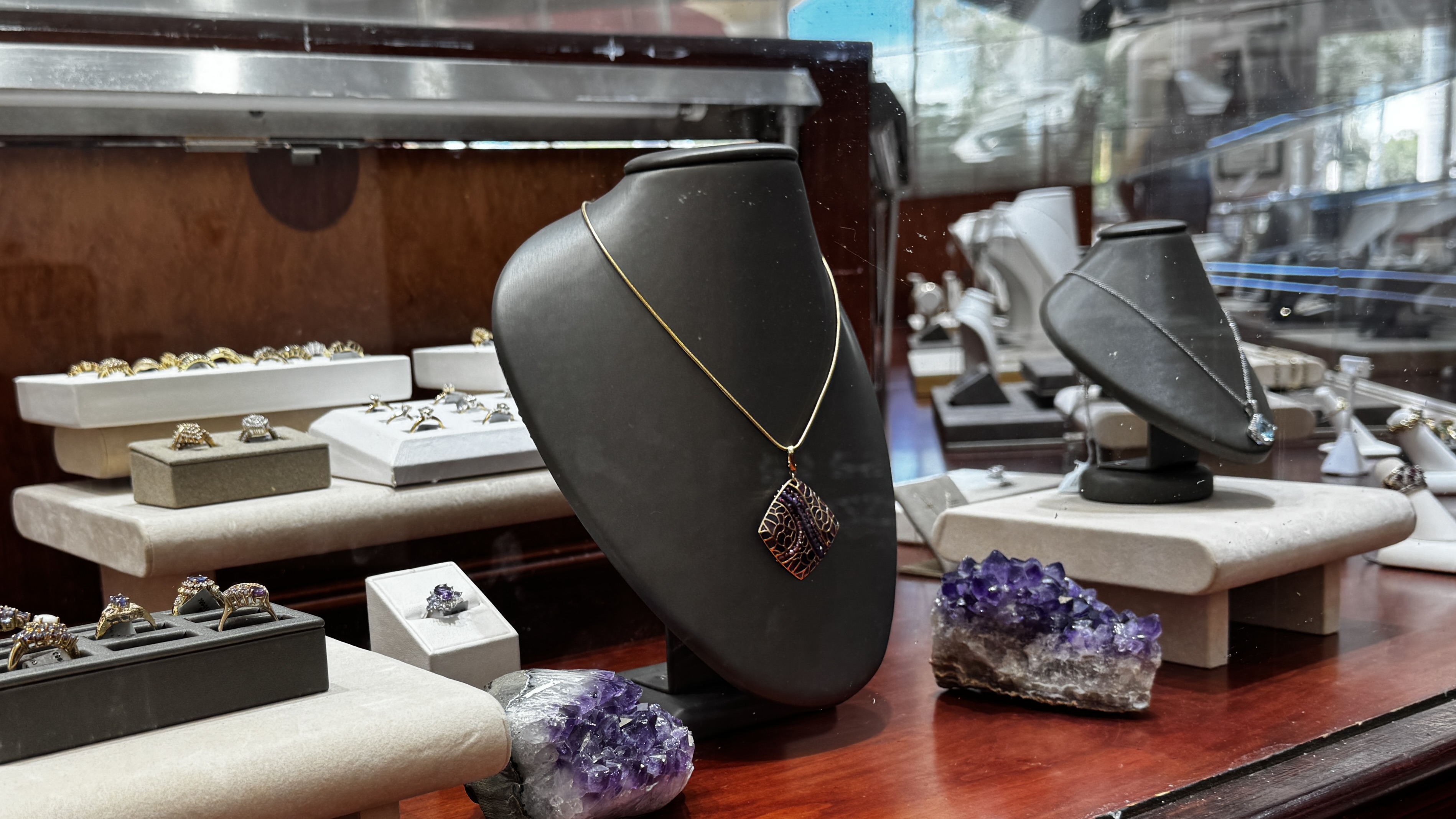 Colored gemstone jewelry