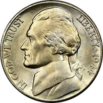 Wartime Jefferson nickel