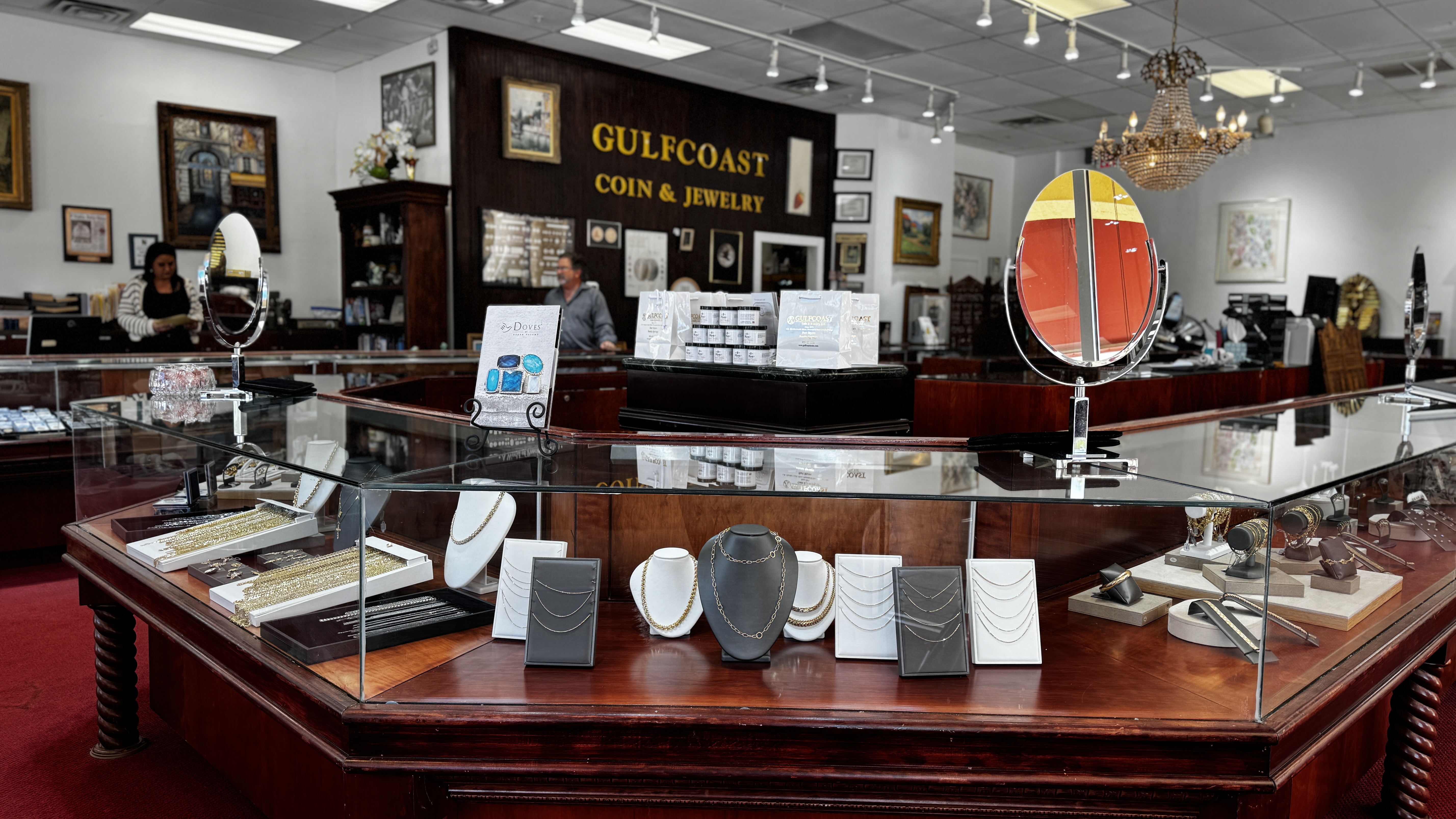 Jewelry showroom in Bonita Springs Florida