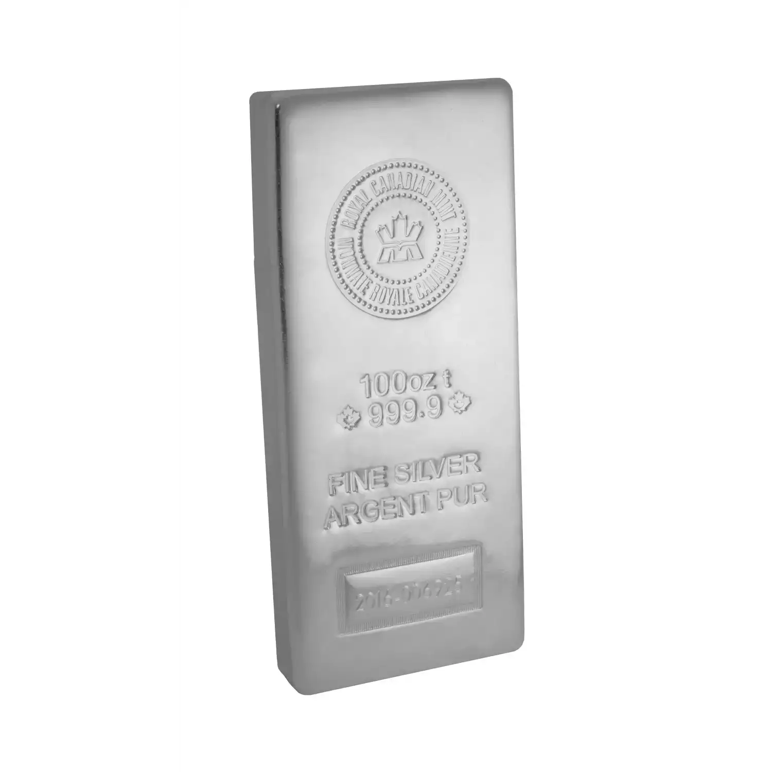 100 Ounce RCM Silver Bar | .9999 Fine Silver Bar - Gulfcoast Coin & Jewelry