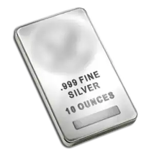 10oz Generic Silver Bar (2)