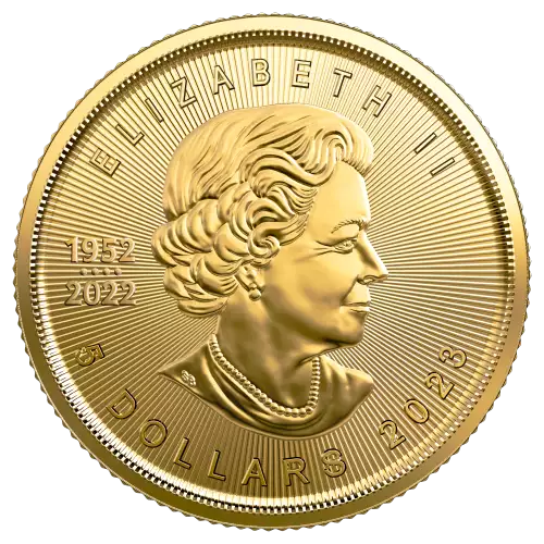 2023 1/10oz Canadian Gold Maple Leaf (2)