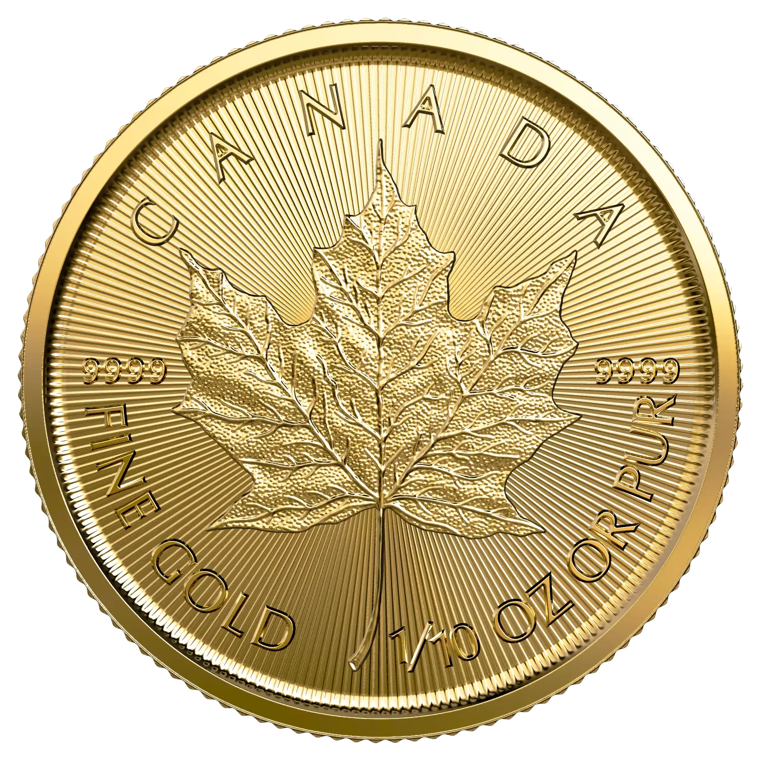 2023 1/10oz Canadian Gold Maple Leaf (3)