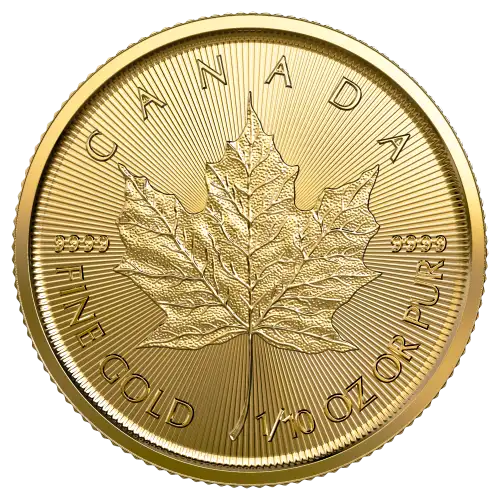 2023 1/10oz Canadian Gold Maple Leaf (3)