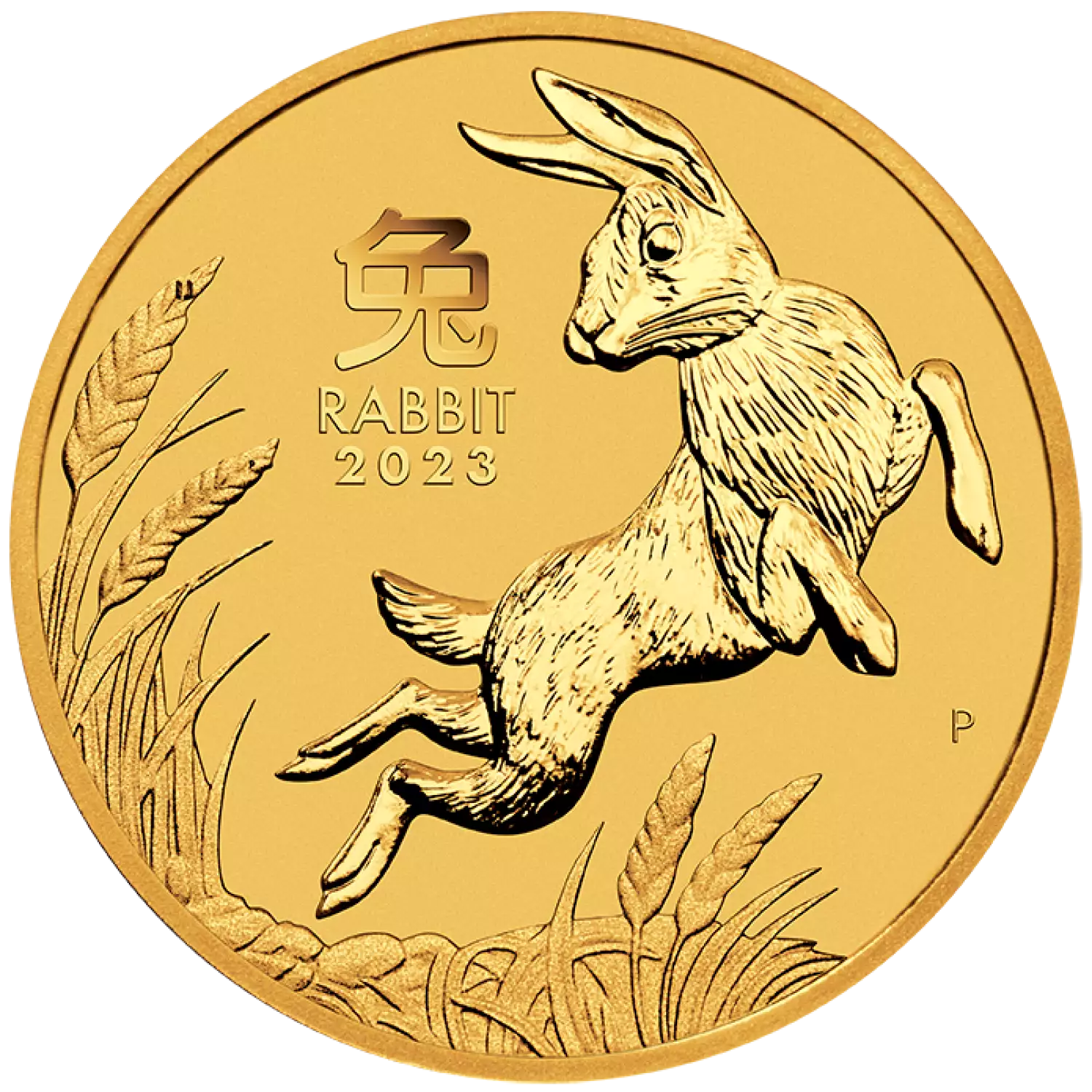 2023 1/20oz Australian Perth Mint Gold Lunar III: Year of the Rabbit (2)