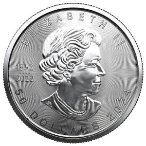 2024 1oz Canadian Platinum Maple Leaf (2)