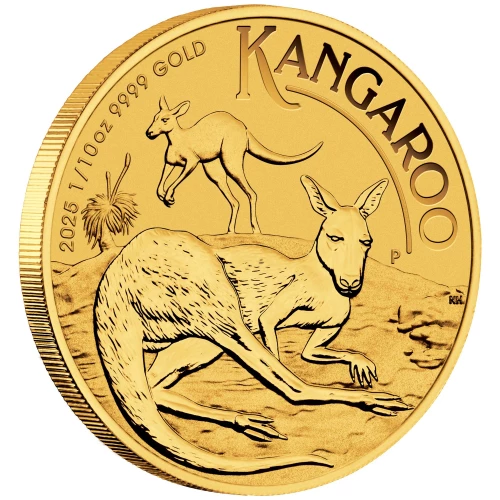 2025 1/10oz Australian Perth Mint Gold Kangaroo (3)