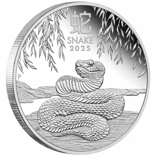 2025 1/2oz Australian Perth Mint Silver Lunar Series III: Year of the Snake (3)