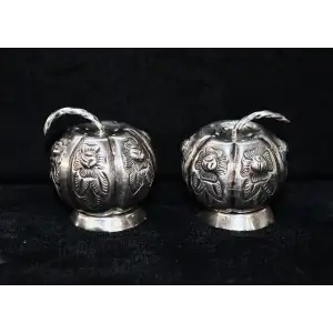 sterling salt and pepper shakers